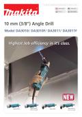 MAKITA-Angle Drill  DA3010F / DA3010