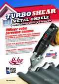 MALCO PRODUCTS INC-TURBO SHEAR METAL ONDULE Accessoire pour perceuse