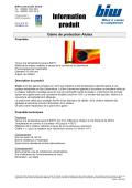 Gaine de protection Alutex 