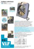 VIF EQUIPEMENT-Ventilateur professionnel Modèle: VEN 112