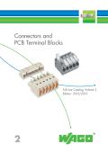 WAGO CONTACT-connecteurs et  PCB Borniers