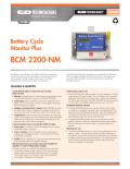 Technologies-Battery Cycle Monitor Plus  BCM 2200-NM