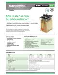 DCU Lead-Calcium / DU Lead-Antimony