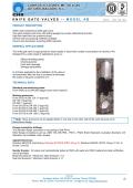 C.M.O.-KNIFE GATE VALVES AB Series