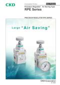 Precision Regulator Air Saving Type RPE Series