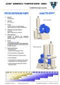 Piston Diaphragm Pumps Series ER-NPPH
