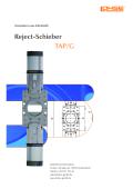 Reject-Schieber TAP/G