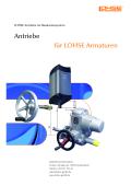 Antriebe für LOHSE Armaturen
