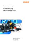 Lohnfertigung Blechbearbeitung