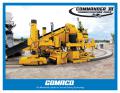 COMMANDER III TRIMMER/SLIPFORM PAVER THREE-TRACK and FOUR-TRACK