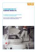 PLANETENMISCHER TPZ PLANETARY MIXERS TPZ