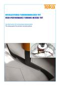 HOCHLEISTUNGS-TURBINENMISCHER THT HIGH-PERFORMANCE TURBINE MIXERS THT