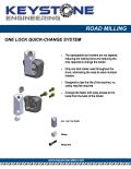 ONE-LOCK QUICK-CHANGE SYSTEM