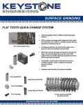 FLAT TOOTH QUICK-CHANGE SYSTEM