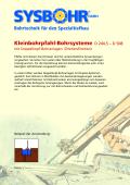 Kleinbohrpfahl-Bohrsysteme D 244,5 – D 508 mit Doppelkopf-Bohranlagen (Drehen/Drehen)