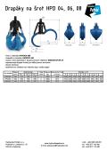 Hydraulika Drapáky na šrot HPD 04, 06, 08 Petráš