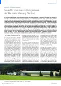 Neue Dimensionen im Fertigteilwerk der Bauunternehmung Günther