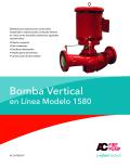 Bomba Vertical  en Línea Modelo 1580