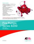 Fire Pumps Series 8200 TWO STAGE HIGH PRESSURE