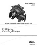 8100 Series Centrifugal Pumps