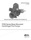 9100 Series Base Mounted Centrifugal Fire Pumps