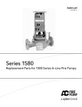 Series 1580 Replacement Parts for 1580 Series In-Line Fire Pumps