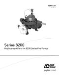 Series 8200 Replacement Parts for 8200 Series Fire Pumps