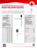 Hi-Vacuum Valves