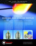 Introducing SHIPPING AND STORAGE BOTTLES