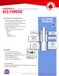 Ace-Threds Grease Free • Clamp Free More Convenient