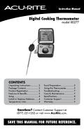 Digital Cooking Thermometer model 00277