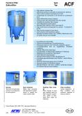 Cyclone filter type ACF