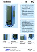 High vacuum unit type HSU