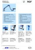 Extraction arm type RGF