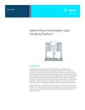 Agilent Bravo Automated Liquid Handling Platform