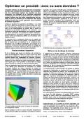 Optimiser un procÃ©dÃ© : avec ou sans donnÃ©es ?