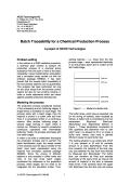 Batch Traceability for a Chemical Production Process 