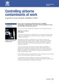Controlling airborne contaminants at work