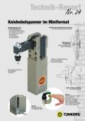 Kniehebelspanner im Miniformat