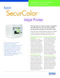 Epson SecurColor ™ In kjet Printer