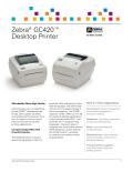 Zebra ®  GC420™   Desktop Printer 