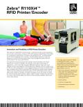 Zebra ®  R110Xi4™ RFID Printer/Encoder
