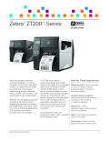 Zebra ® ZT200 ™ Series
