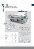 CAM-PG horizontal intermittent motion cartoner for large size products