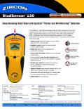StudSensor™ L50 STUD FINDER / DETECTOR DE VIGAS