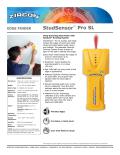 StudSensor™ Pro SL Deep-Scanning Stud Finder with SpotLite® Pointing System