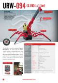 MINI SPIDER CRANE URW-094 (0.995t x 1.5m)