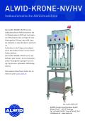 ALWID-KRONE-NV/HV halbautomatische Abfüllmaschine