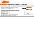 1032 internal circlip pliers, straight pattern PVC-coated handles