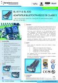 ADAPTATEUR BLUETOOTH RS232 DE CLASSE 2 DES SOLUTIONS SANS FIL CONÇUES POUR ALLER AU-DELÀ DE VOS ATTENTES